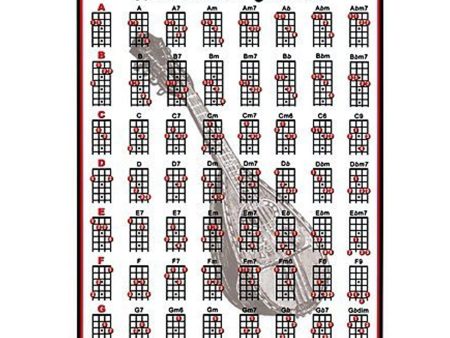 Walrus Productions Mandolin Chord Mini Chart Discount