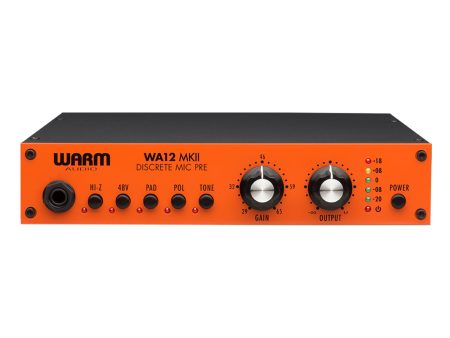 Warm Audio 12 MKII Discrete Mic Pre W DI Online now