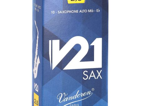 Vandoren SR8125 Alto Saxophone Reed - 2-1 2 Strength Online Hot Sale