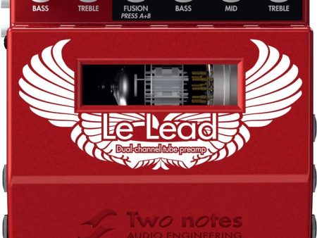 Two Notes Le Lead - 2-channel Tube Preamp Hot on Sale