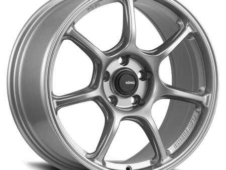 Konig Ultragram 18x9.5B 5x114.3 ET40 Titanium Metallic Knurled Bead Online Sale