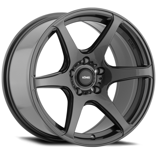 Konig Tandem 16x7.5 5x100 ET45 Gloss Graphite Fashion