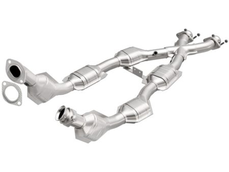 MagnaFlow Conv DF 96-98 Mustang 4.6L 6-Cats For Sale