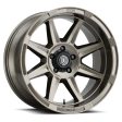 ICON Bandit 20x10 5x5 -24mm Offset 4.5in BS Gloss Bronze Wheel Supply