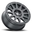 ICON Ricochet 17x8 5x4.5 38mm Offset 6in BS Satin Black Wheel Cheap