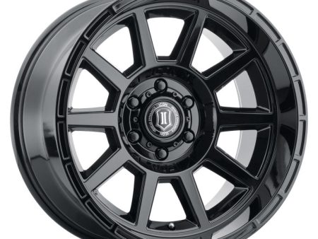 ICON Recoil 20x10 5x5 -24mm Offset 4.5in BS Gloss Black Wheel Online Hot Sale