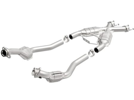 MagnaFlow Conv DF Mustang X-Pipe 94-95 Street Online Hot Sale