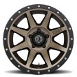 ICON Rebound 17x8.5 5x5.5 0mm Offset 4.75in BS Bronze Wheel Fashion