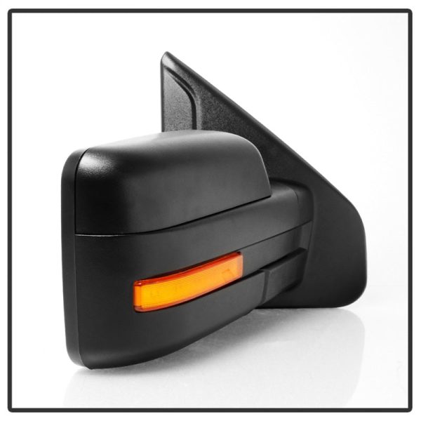 xTune 07-14 Ford F-150 Heated Amber Seq LED Signal OEM Pwr Mirrors (Pair) (MIR-03FF07-G2-PW-RAM-SET) For Discount