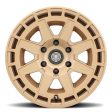 ICON Compass 17x8.5 5x5 -6mm Offset 4.5in BS Satin Brass Wheel Hot on Sale