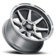 ICON Bandit 20x10 6x5.5 -24mm Offset 4.5in BS Gunmetal Wheel For Sale