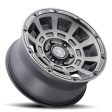 ICON Thrust 17x8.5 5x4.5 0mm Offset 4.75in BS Smoked Satin Black Tint Wheel Hot on Sale