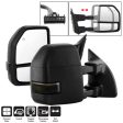 xTune 08-15 Ford F-250 SD Heated Adj LED Signal Power Mirror - Smoke (MIR-FDSD08S-G4-PW-SM-SET) on Sale