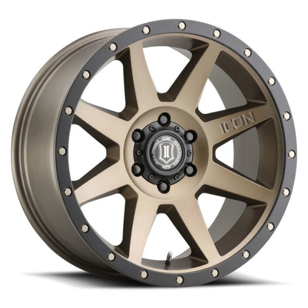 ICON Rebound 20x9 5x150 16mm Offset 5.625in BS Bronze Wheel For Cheap