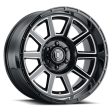 ICON Recoil 20x10 6x135 -24mm Offset 4.5in BS Gloss Black Milled Spokes Wheel Hot on Sale