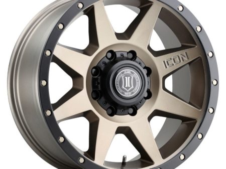 ICON Rebound 20x9 8x180 12mm Offset 5.5in BS Bronze Wheel on Sale