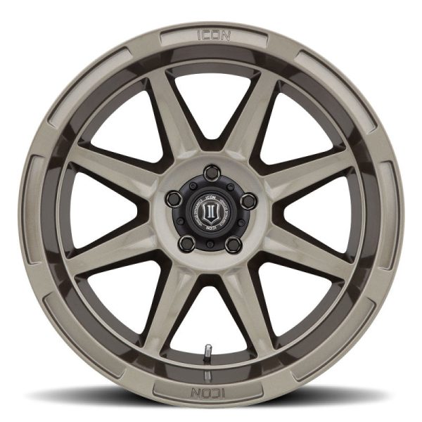 ICON Bandit 20x10 6x135 -24mm Offset 4.5in BS Gloss Bronze Wheel Hot on Sale