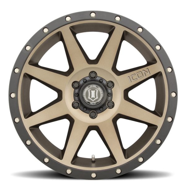 ICON Rebound 20x9 5x150 16mm Offset 5.625in BS Bronze Wheel For Cheap