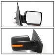 xTune 07-14 Ford F-150 Heated Amber Seq LED Signal OEM Pwr Mirrors (Pair) (MIR-03FF07-G2-PW-RAM-SET) For Discount