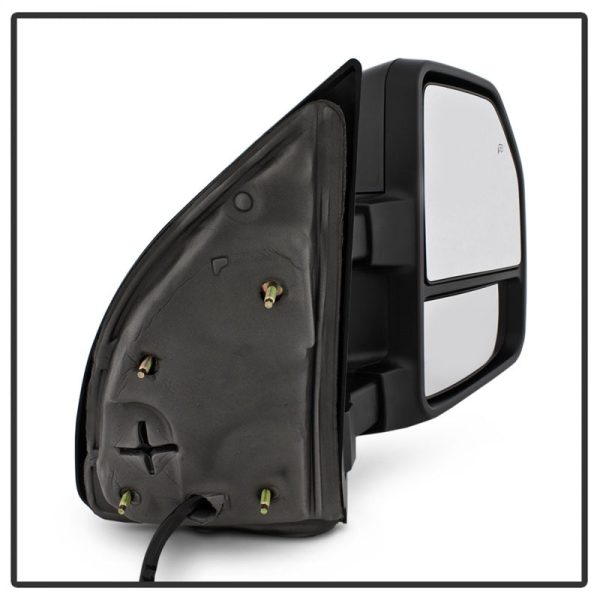 xTune 08-15 Ford F-250 SD Heated Adj LED Signal Power Mirror - Smoke (MIR-FDSD08S-G4-PW-SM-SET) on Sale