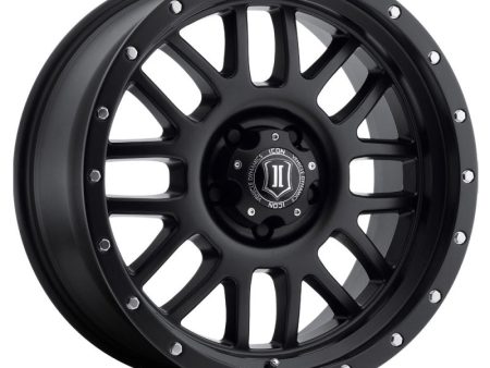 ICON Alpha 20x9 6x135 16mm Offset 5.625in BS Satin Black Wheel Discount